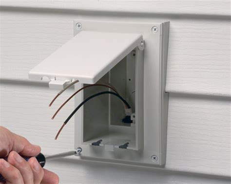 cement board electric mounting box|outdoor electrical box installation.